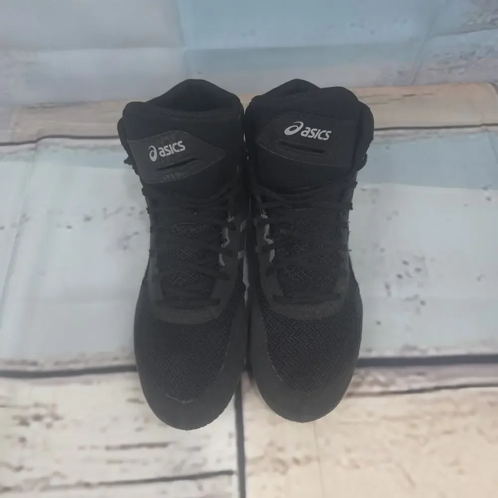 ASICS Matcontrol 3 Black Pure Silve Men's Size 11 US Wrestling Shoes Collegiate